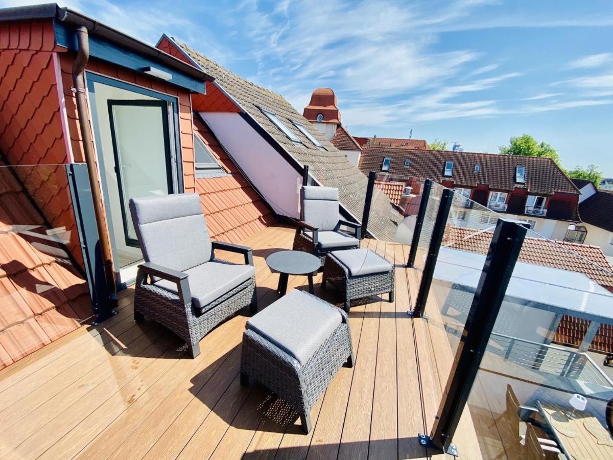 Sonnenschein, Direkt Am Alten Strom Rostock Exterior foto